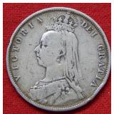 1887 Great Britain Silver Coin