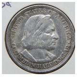 1893 Columbian Expo Silver Commem Half Dollar