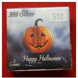 Sealed Pan Silver Happy Halloween 5 Gram Silver