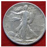 1920 S Walking Liberty Silver Half Dollar