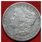 1902 S Morgan Silver Dollar