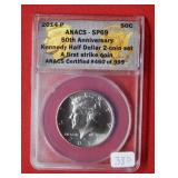 2014 P Kennedy Half Dollar ANACS SP69