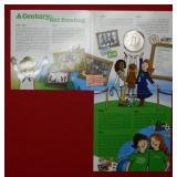 2012 Girl Scouts Silver Dollar w/ Story