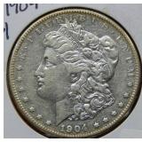 1904 S Morgan Silver Dollar