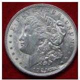 1921 Morgan Silver Dollar - Broken Planchet