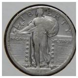 1917 S Standing Liberty Silver Quarter Type II