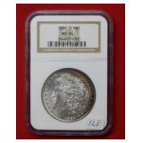 1884 O Morgan Silver Dollar NGC MS64