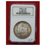 1888 O Morgan Silver Dollar NGC MS63