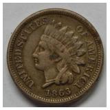 1863 Indian Head Cent