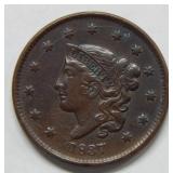 1837 Large Cent