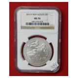 2010 P Boy Scouts Dollar NGC MS70