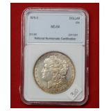 1878 S Morgan Silver Dollar  ***