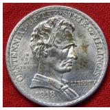 1918 Lincoln Silver Commemorative Half Dollar