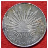 1880 Mexico 8 Real