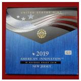 2019 American Innovations $1 Reverse Proof- NJ