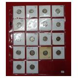 (18) Mercury Silver Dimes