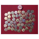 Bulk Lot of 1950 Lincoln Wheat Cents