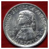 1921 Missouri Silver Commem Half Dollar 2x4