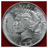 1923 D Peace Silver Dollar