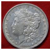 1895 O Morgan Silver Dollar