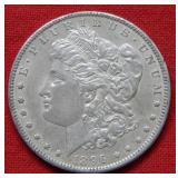 1896 O Morgan Silver Dollar