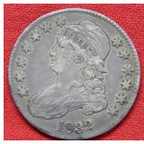 1832 Bust Silver Half Dollar