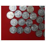 (100) Canada Nickels Mixed Dates