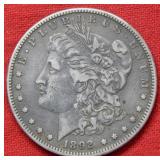 1892 S Morgan Silver Dollar