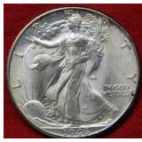1946 Walking Liberty Silver Half Dollar