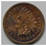 1908 Indian Head Cent -- Proof