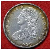 1836 Bust Silver Half Dollar
