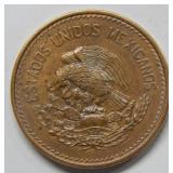 1944 Mexico 20 Centavos