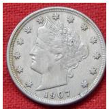 1907 Liberty V Nickel