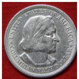 1893 Columbian Expo Silver Commemorative Half $