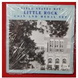 Sealed Little Rock Coin & Medal Set