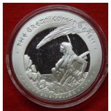2011 Great Comet of 1811 Silver Indian Tribe Token
