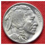 1938 D Buffalo Nickel