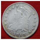 1810 Bust Silver Half Dollar