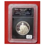 1982 S George Washington Silver Comm Half $ ****