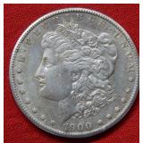 1900 S Morgan Silver Dollar --- Cleaned
