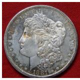 1881 S Morgan Silver Dollar ---  Proof Like