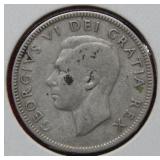 1948 Canada Silver Quarter
