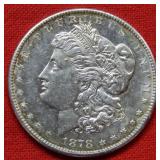 1878 S Morgan Silver Dollar Proof Like