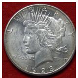 1923 S Peace Silver Dollar