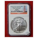 2011 (S) American Eagle NGC MS70 1 Ounce Silver