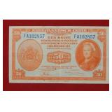 1943 Netherlands 50 Cent Note
