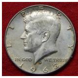 1968 Kennedy Half Dollar - Mint Mark Error?