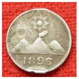 1896 Unknown Country 1/4 Real