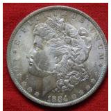 1884 O Morgan Silver Dollar