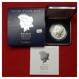 2024 Peace Silver Dollar -- Box/COA